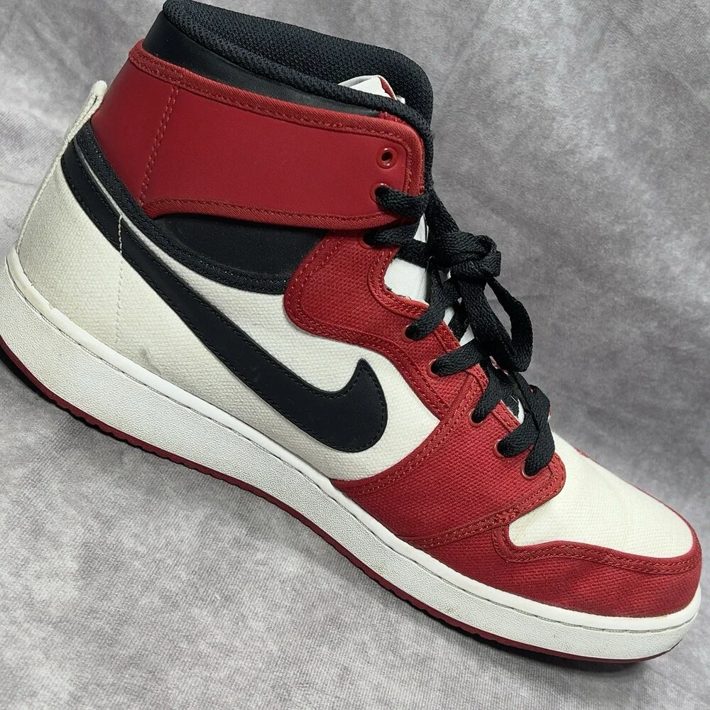 Air Jordan 1 Retro High OG AJKO 2013 Mens 11.5 White Black Gym Red 638471-101